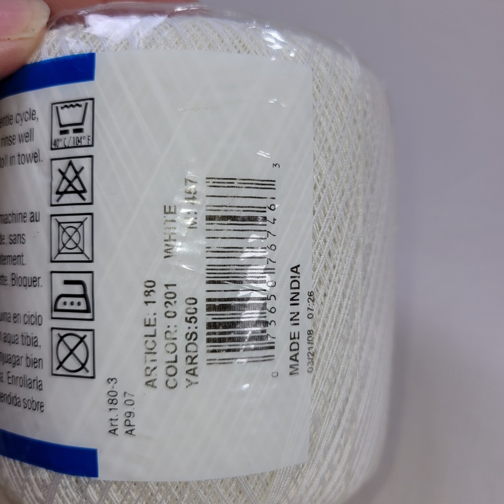 crochet thread lot