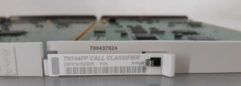 Avaya Bundle Call Classifier TN744FP HV4 + HV7 + TN744E V12