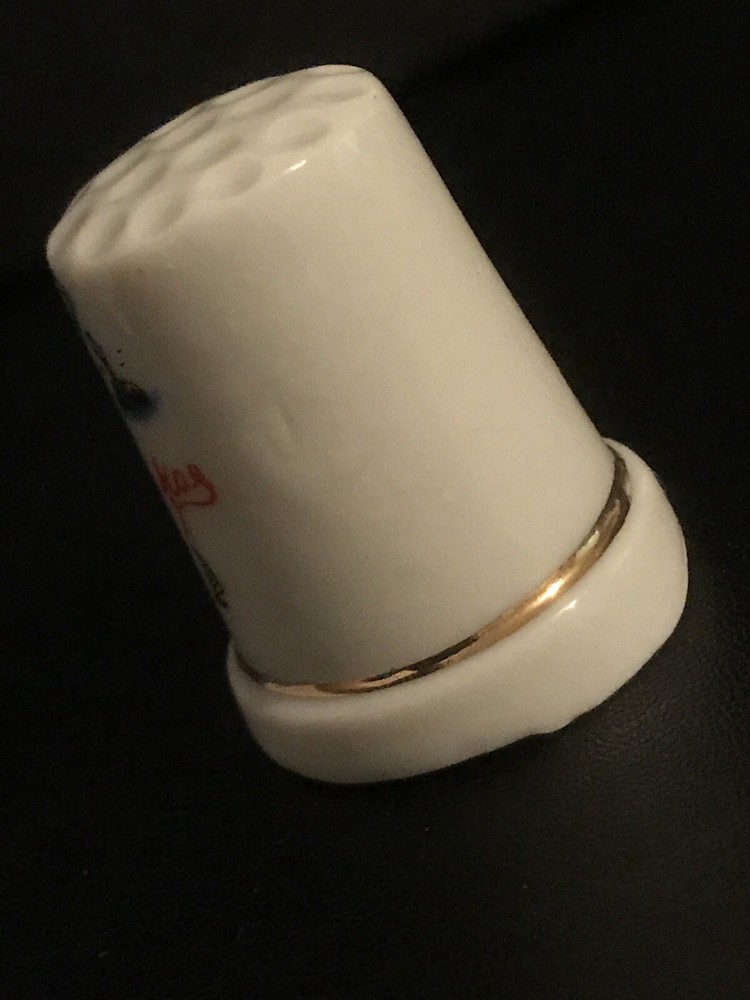 COLLECTABLE THIMBLE KOS GREECE MAP 6