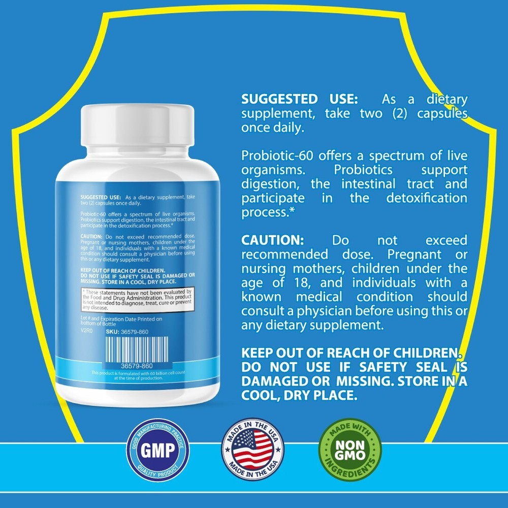 Dentafend- Oral & Digestive Support- 3 Bottles- 180 Capsules