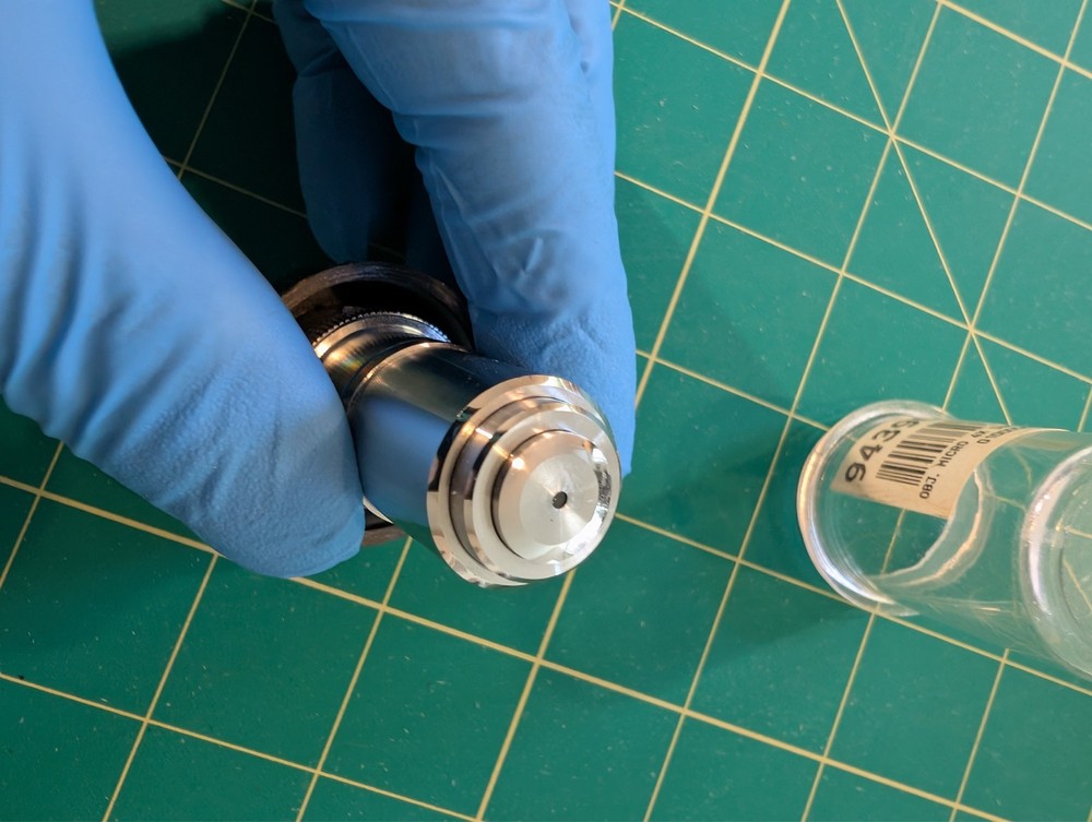 Microscope objective 40x/0.65 160/0.17