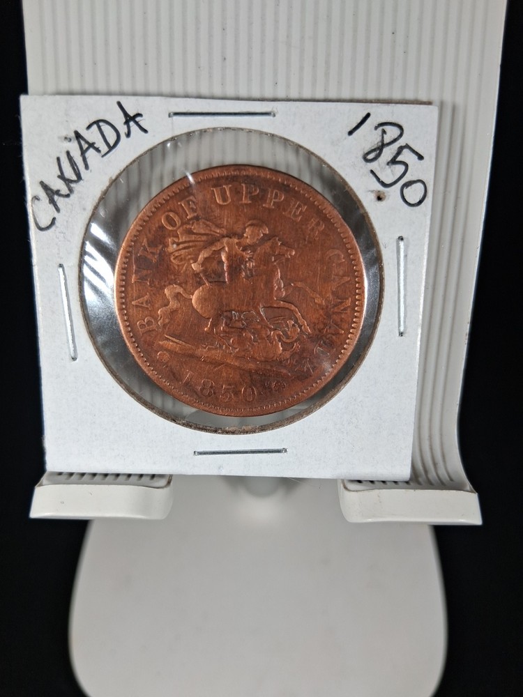 1850 CANADA 1 PENNY TOKEN