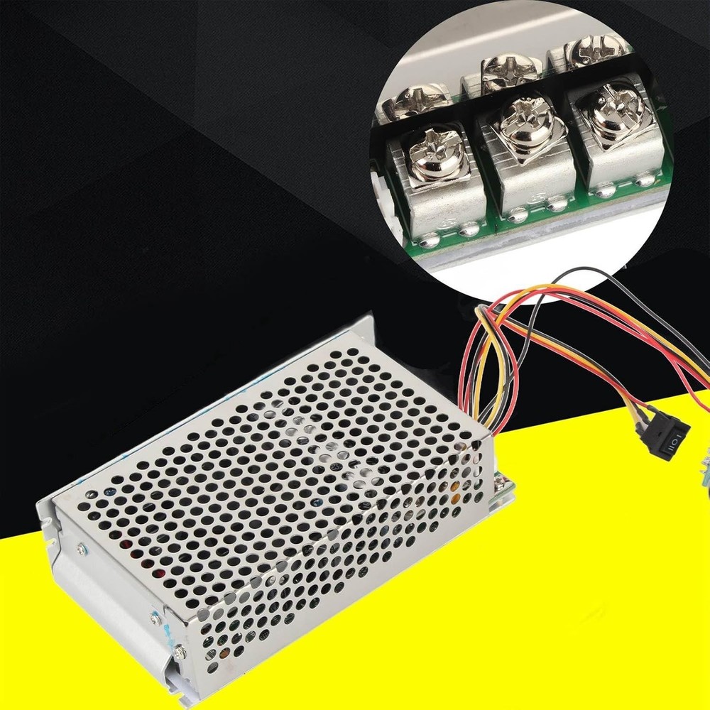 3W DC Motor Speed Controller with Adjustable PWM Duty Cycle for Accurate Control