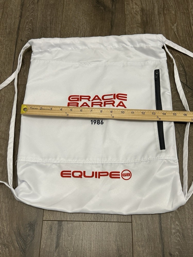Gracie Barra Adidas draw string Bag