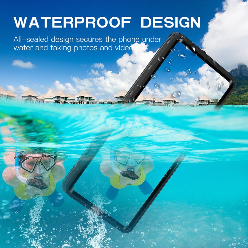 For Samsung Galaxy Note20 Case Waterproof Shockproof Cover with Screen Protector