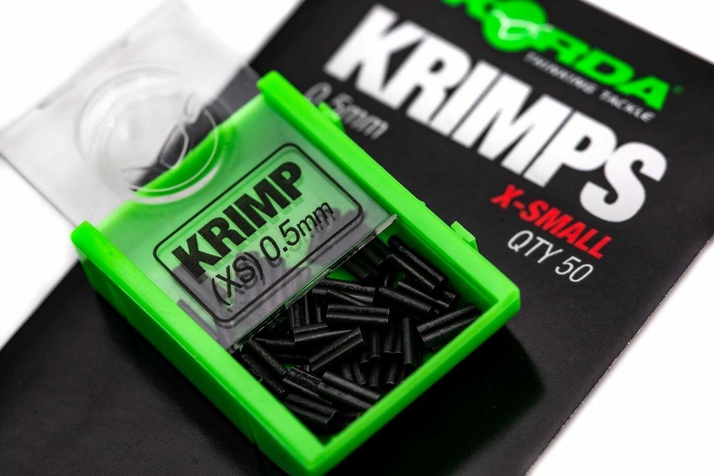 Korda Extra Small Krimps (0.5mm)