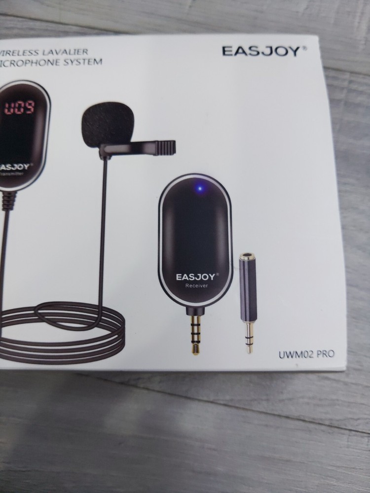 EASJOY UHD wireless Lavaliere Microphone System UWM02 PRO
