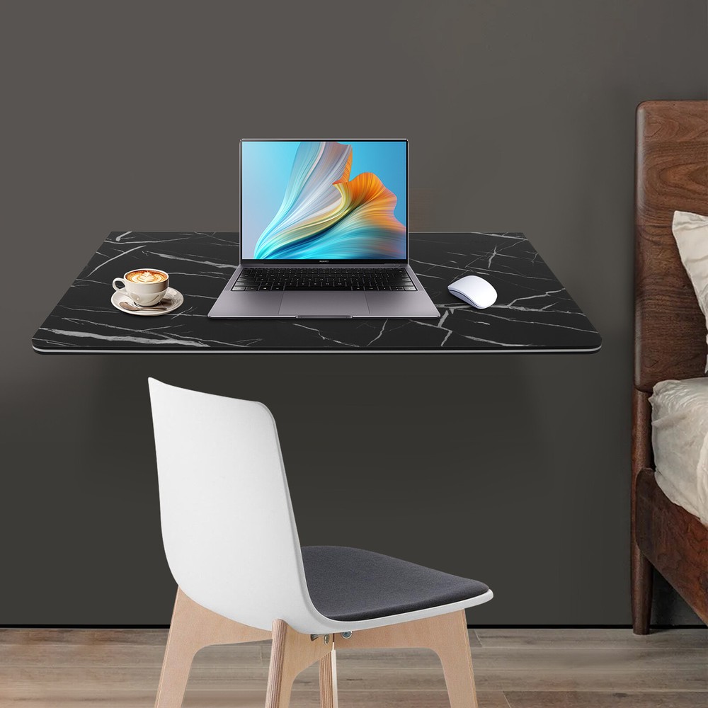 Black Folding Wall Desk, Wall-mounted Folding Table, Wall Mounted Folding Table