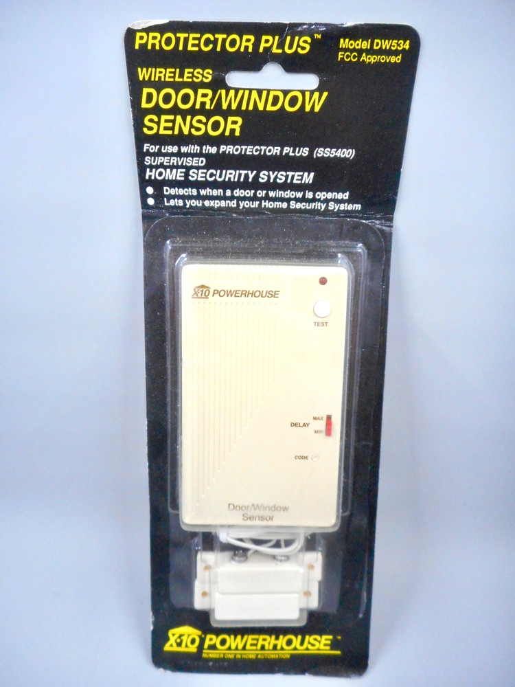 X-10 POWERHOUSE DOOR / WINDOW SENSOR MODEL DW534