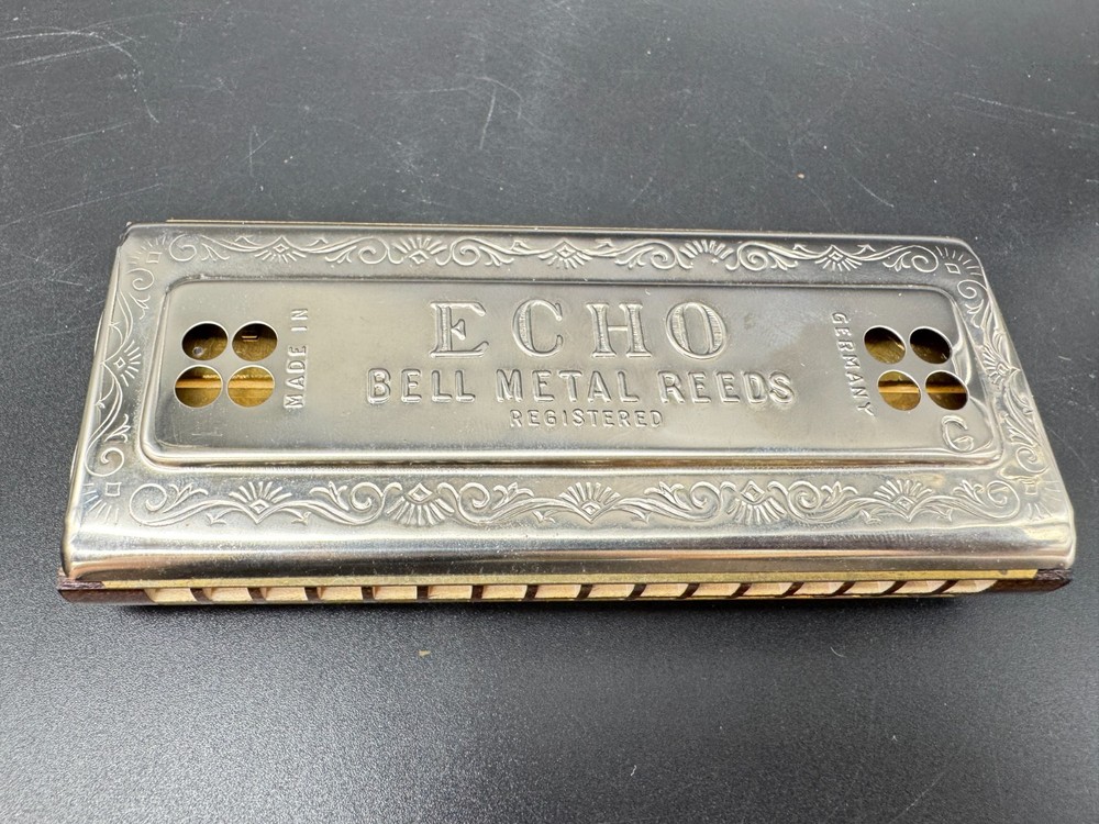 M. Hohner Echo Harp 54/64 M 2 Harmonica, Double-Sided C/G Keys