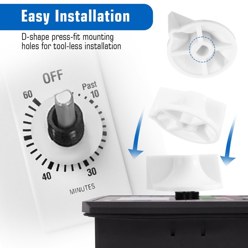 6Pcs Timer Knob Replacement, Switch Compatible with Intermatic -...