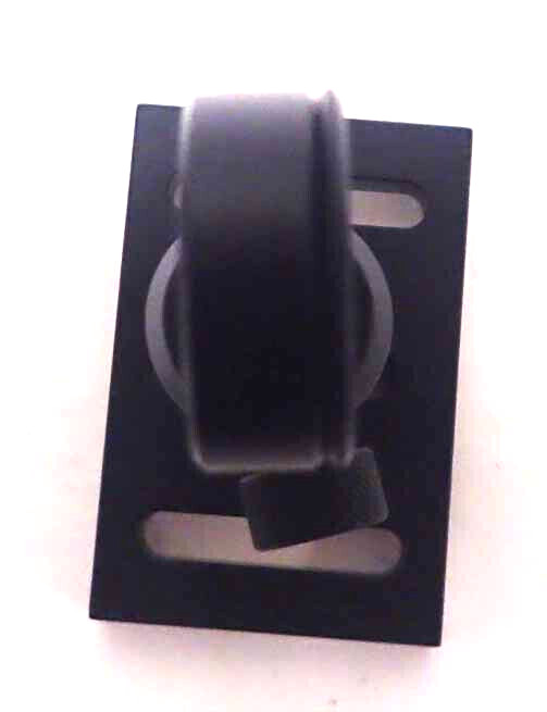 THORLABS FLORESCENT ALIGNMENT DISK / LMR1 FIXED LENS MOUNT & THORLABS POSTHOLDER