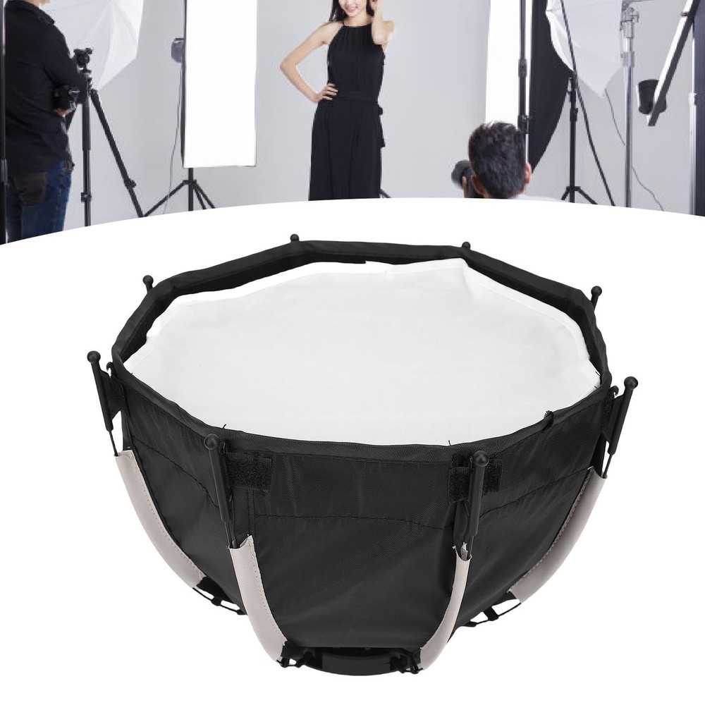 Portable Octagonal Softbox With Grid For Mount Fill Light