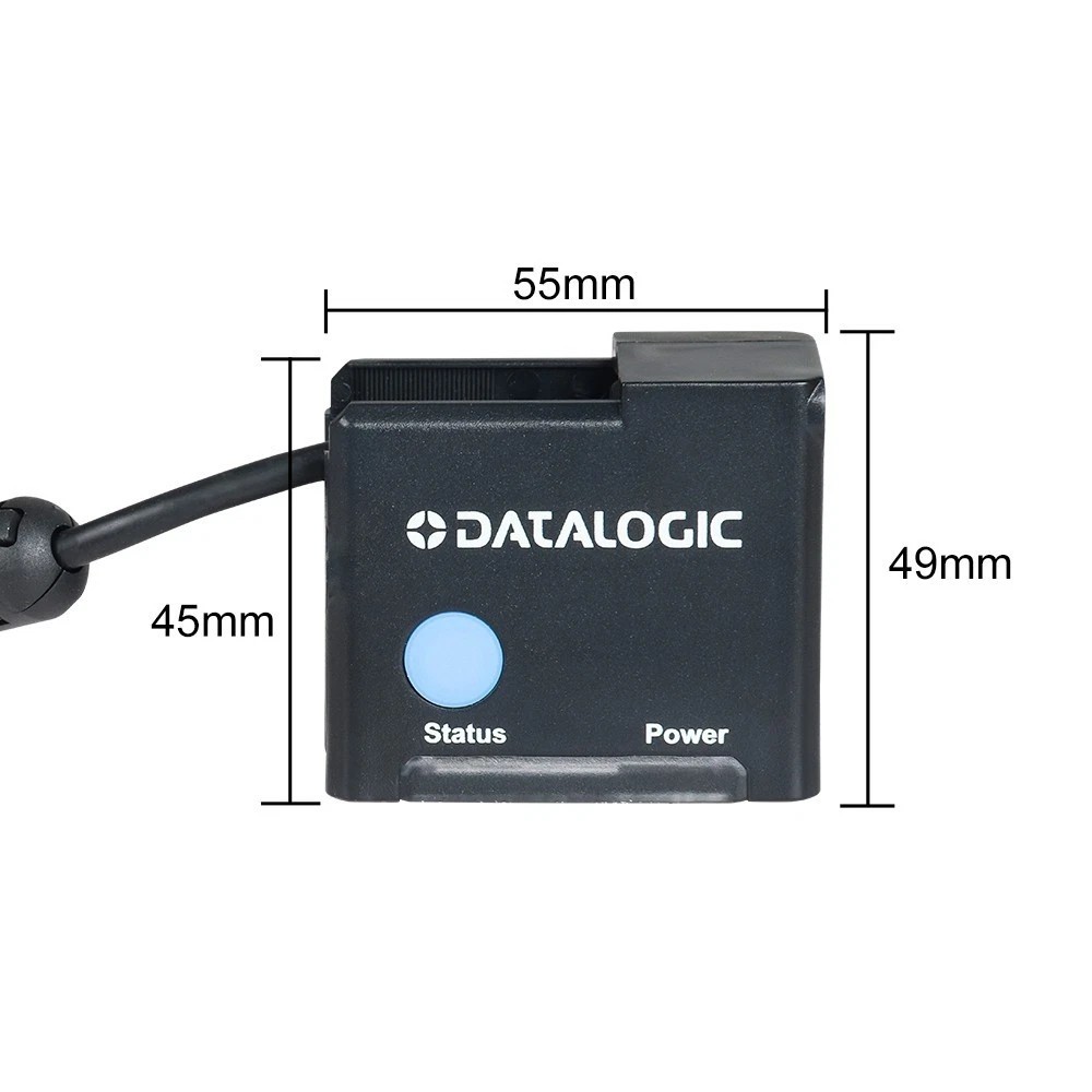 Datalogic Gryphon GFS4550-BKK2-RED 2D MP Red Barcode Scanner Reader RS232 Cable