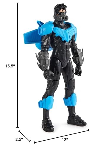DC Comics, Batman Adventures, Nightwing Action Figure, One Size, Multicolor