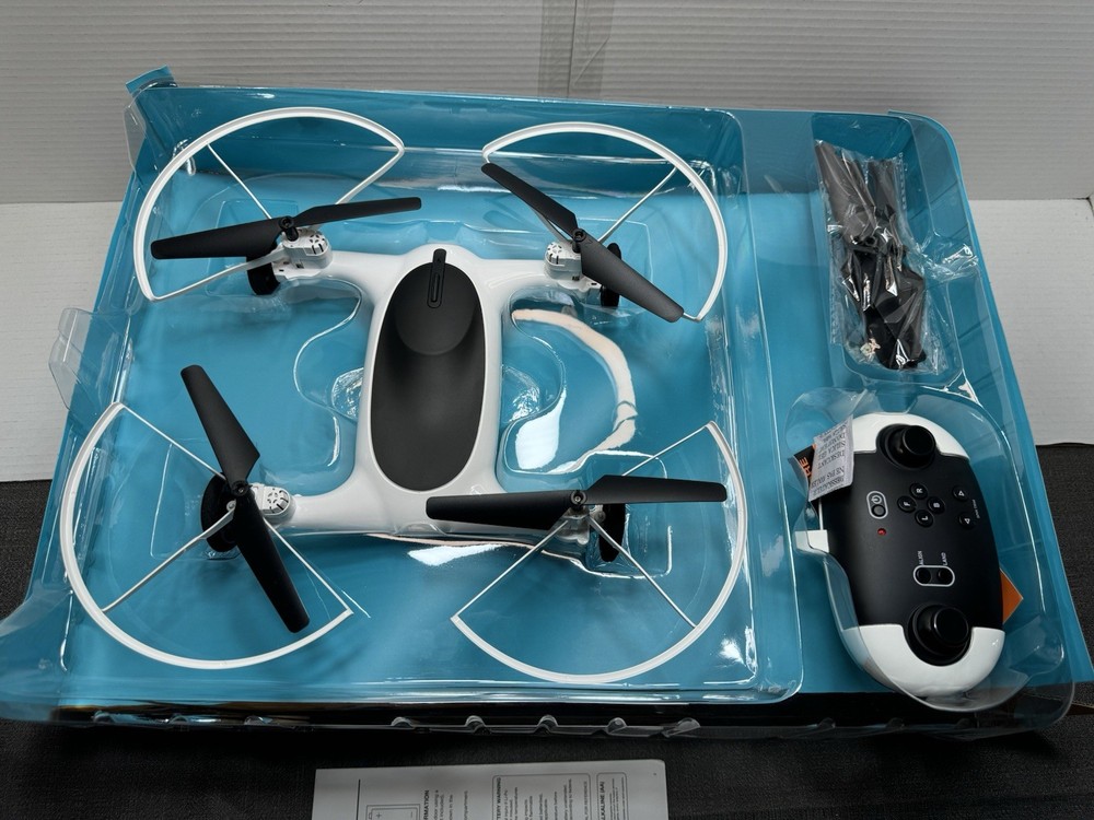 Sharper Image Fly Or Drive Drone. Rechargeable Dual Function Vehicle