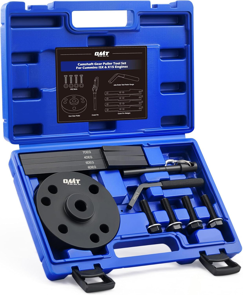 Camshaft Gear Puller Tool Set, 11Pc Camshaft Timing Tool Kit Compatible with 200