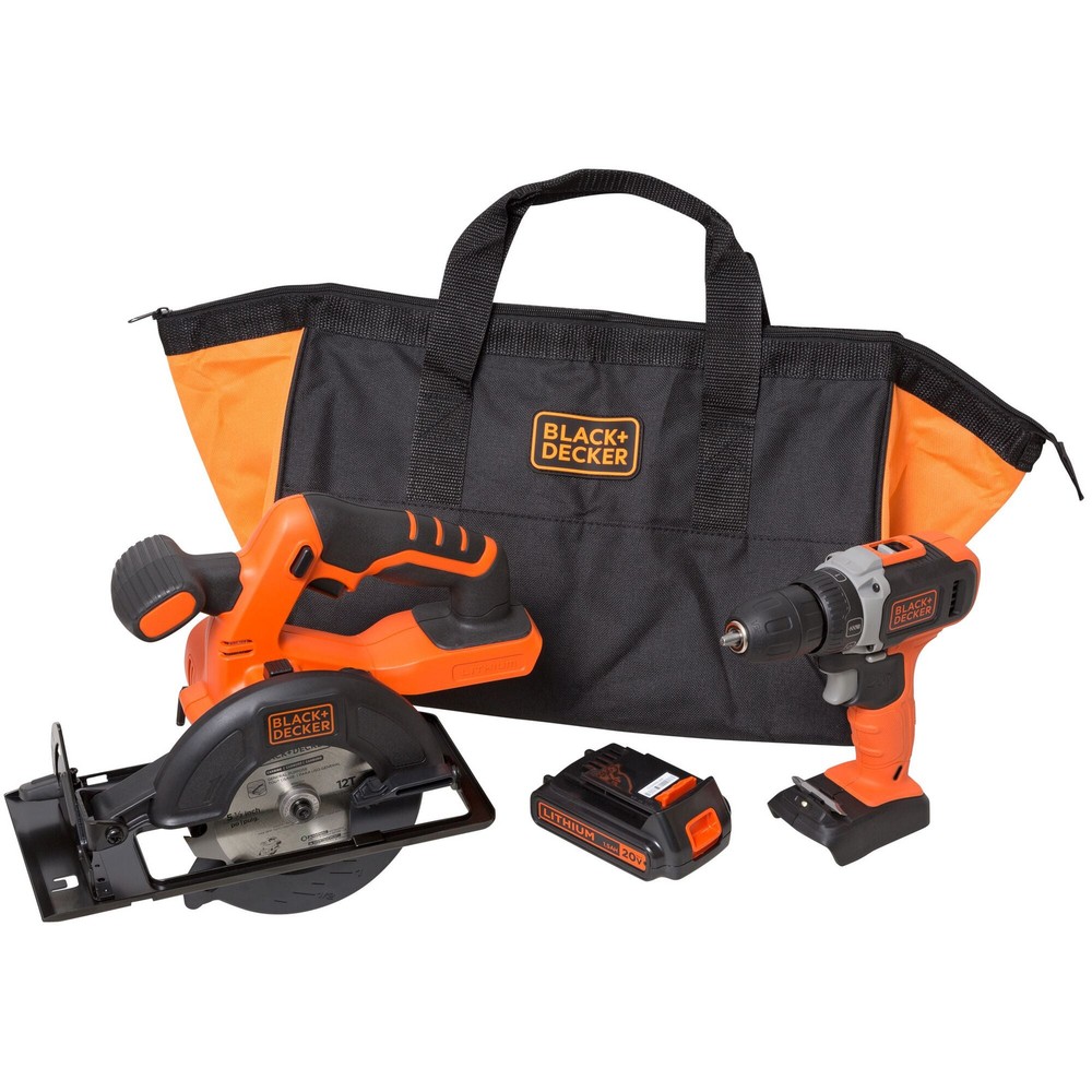 BLACK+DECKER 20V MAX* POWERCONNECT™ Combo Kit - BDCD220CS