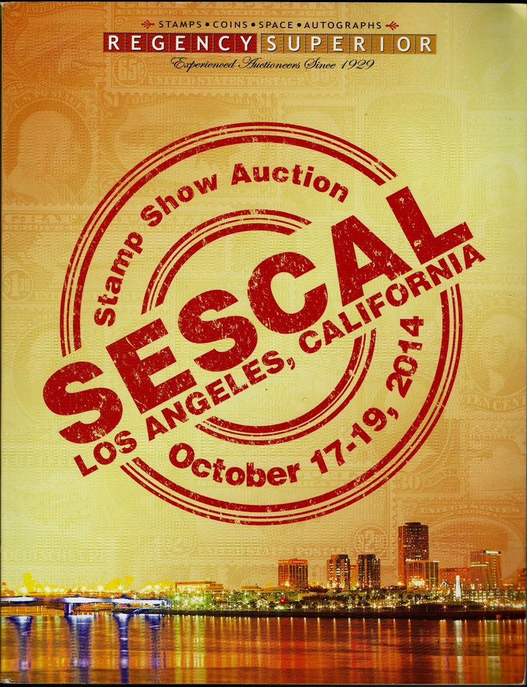Regency Superior Space & Autographs Stamp Auction 10/15 & 10/17-19/ 2014 Catalog