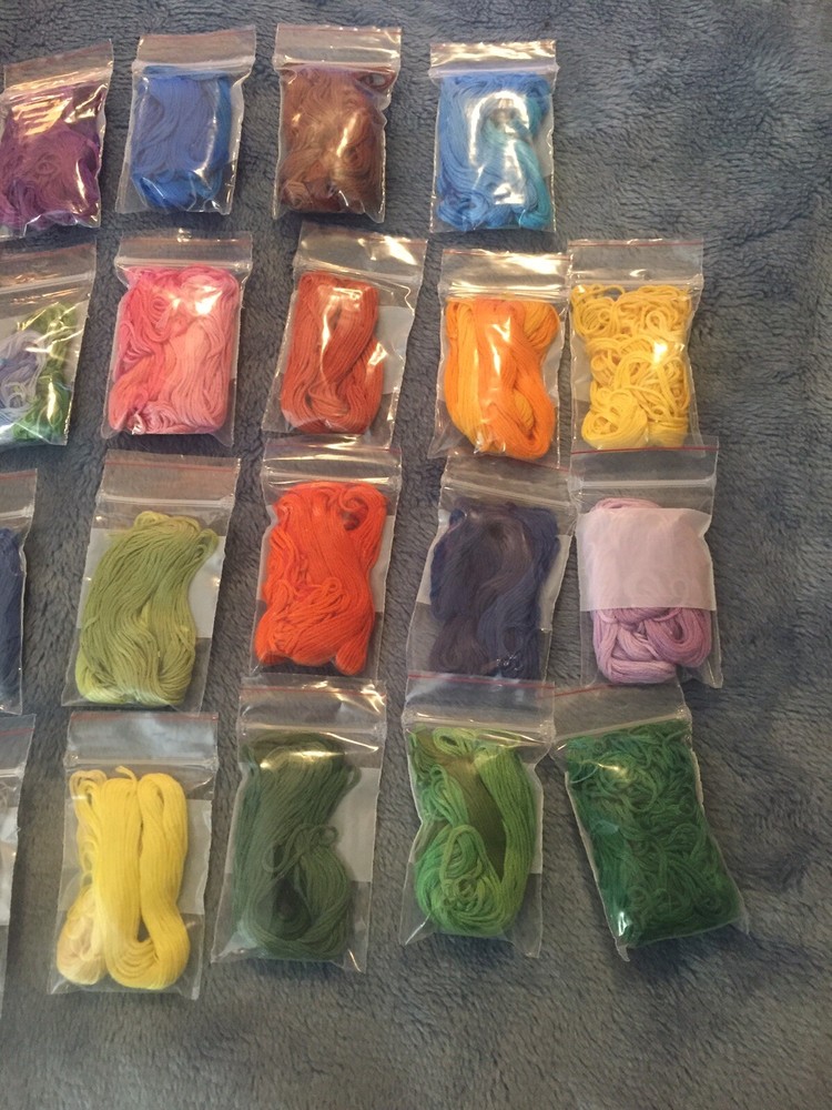 EMBROIDERY FLOSS THREAD NEEDLEWORK 27 SKEINS