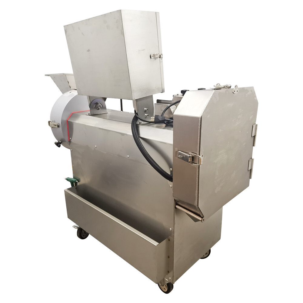 Commercial Vegetable Fruit Cutter Machine Multifunctional Choppers Double Head