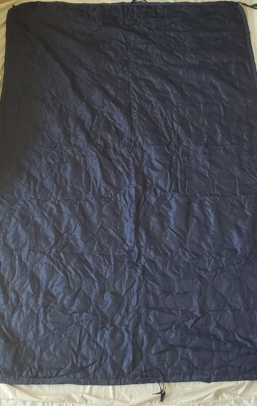 Poncho Liner / Woobie, Military Style Blanket, Navy Blue, Lost Brand