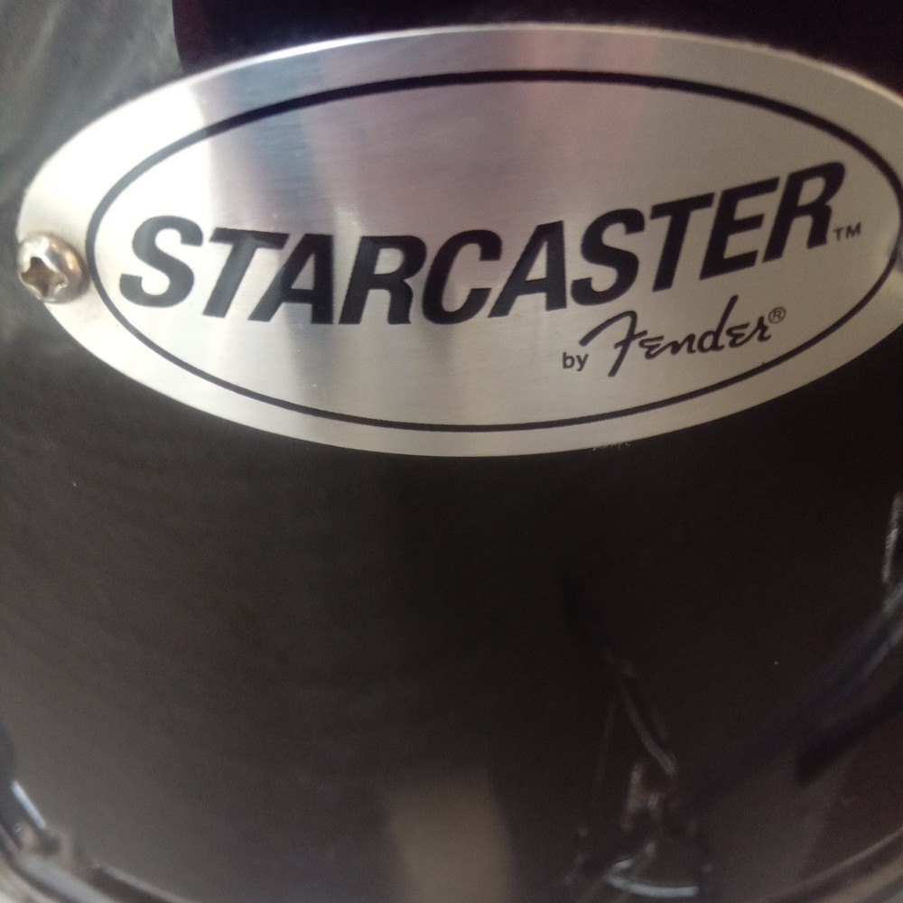 Fender Starcaster 13" Tom plus Holder & Double Clamp - Black Finish