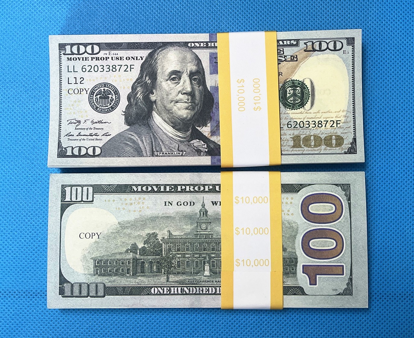 300 pcs movie prop toy money play fake bills for video, Learning Education Toys