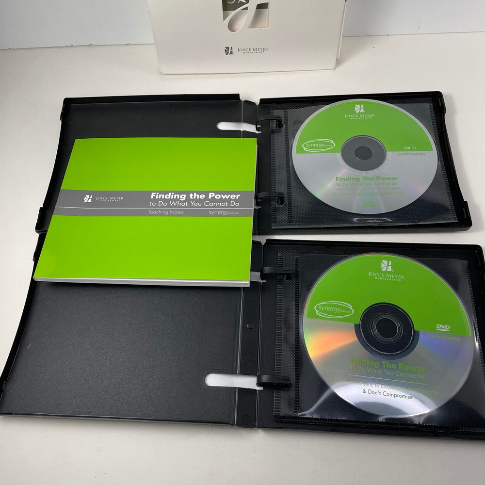 Joyce Meyer Finding the Power Synergy Ed 1 DVD 2 CD Teaching Notes