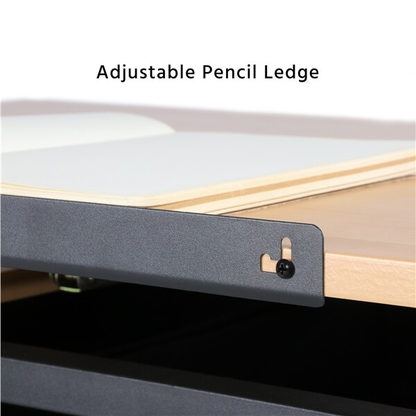 Drafting Table Height Adjustable Drawing Art Desk w/Stool for Artists/Students