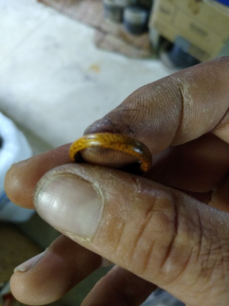 custom made wooden rings