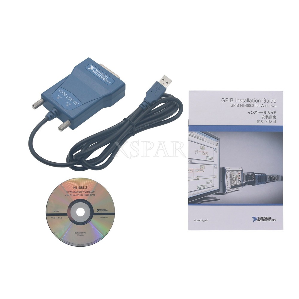 NI GPIB-USB-HS National Instrumens Interface Card Adapter Controller IEEE #top