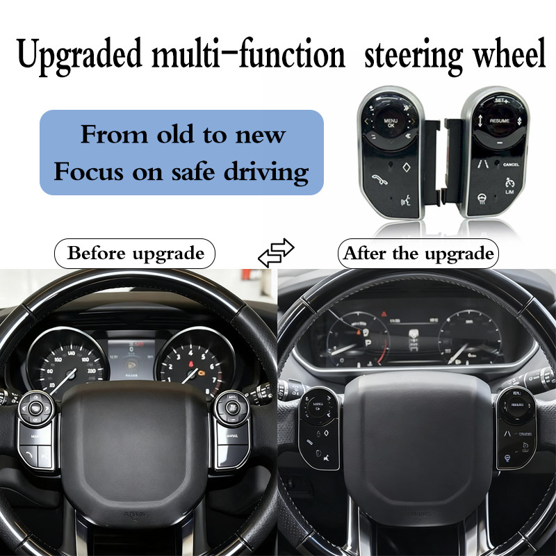 For Rover Range 2013-2017 Car interior multifunction steering wheel buttons