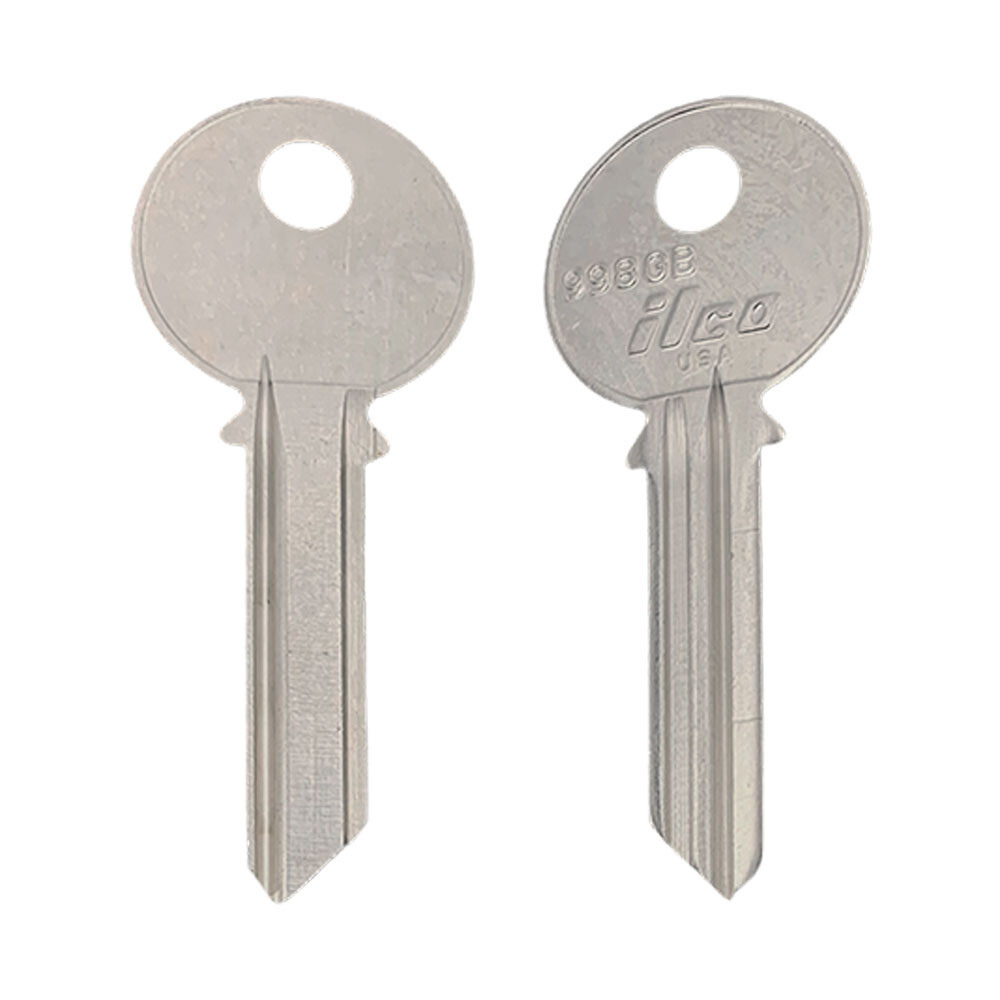998GB Key Blank – Nickel