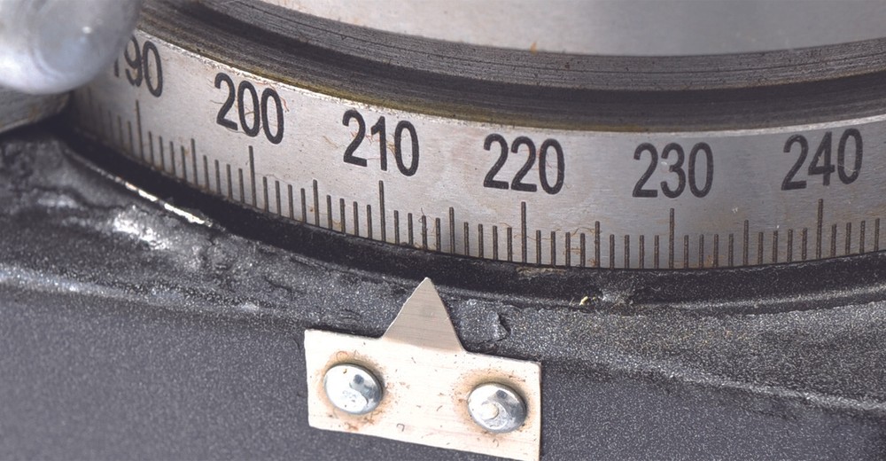 6" HORIZONTAL/VERTICAL ROTARY TABLE (3906-2306)