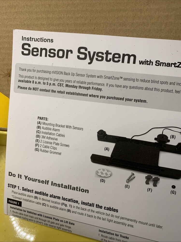Backup Sensor Systems Detects Behind You. Important Regular $89.95