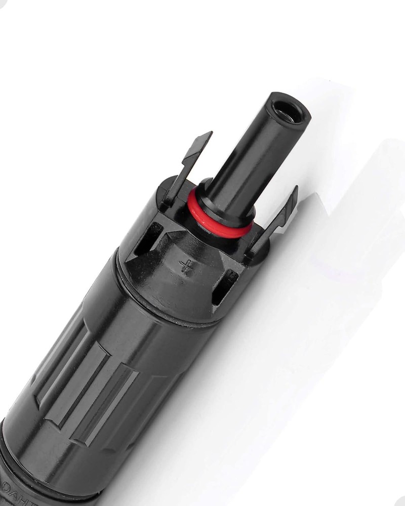 Reliable 5-Pack Solar Panel Connectors - 30A Waterproof with Diode Technology
