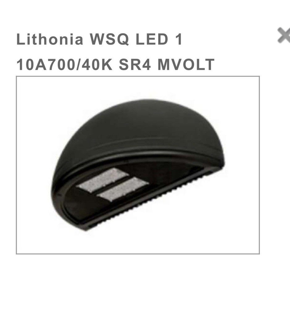 Lithonia Lighting WSQ MVOLT SR4 DBLXD