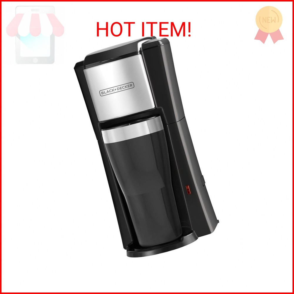 Single Serve Coffeemaker, Black