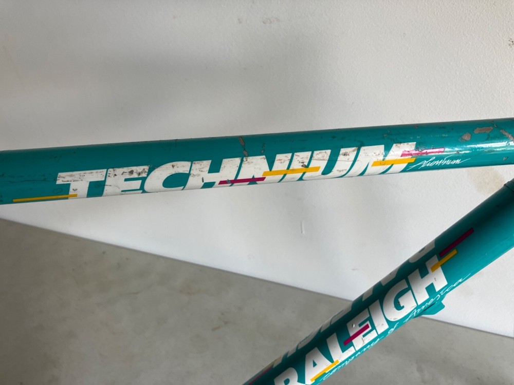 Raleigh Technium Bicycle Frameset With Rear Brake