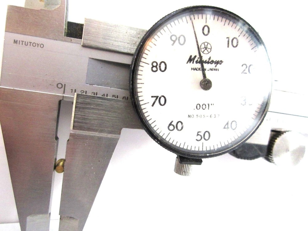 FRONT BEAD .130" DIAMETER HEAD- BRASS. THREAD 3 X 56 (ITEM # H-66)