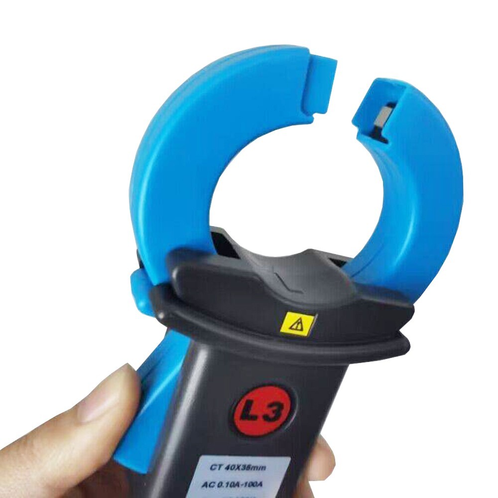 3 Phase Power Quality Meter Analyzer with 0.10A-100A USB Communication Interface