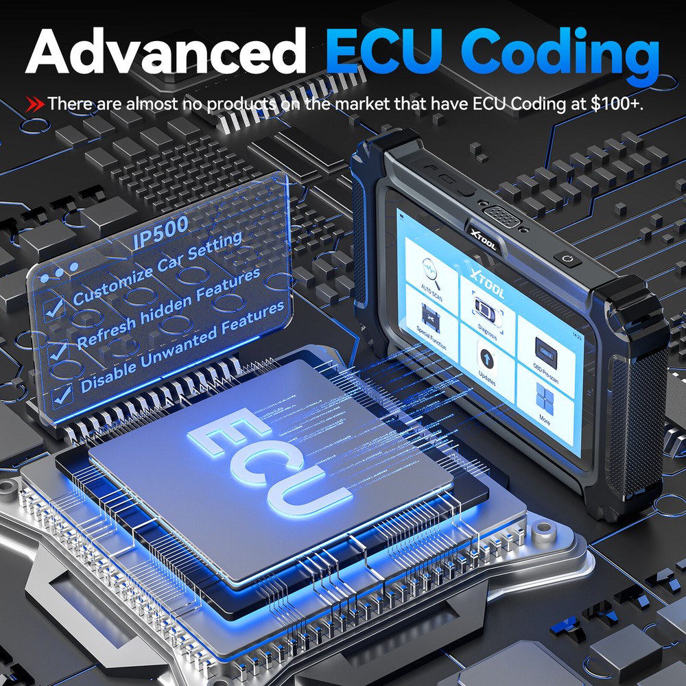 XTOOL IP500 For BMW/MINI/RR OBD2 Scanner Diagnostic Tool ECU Coding Full System