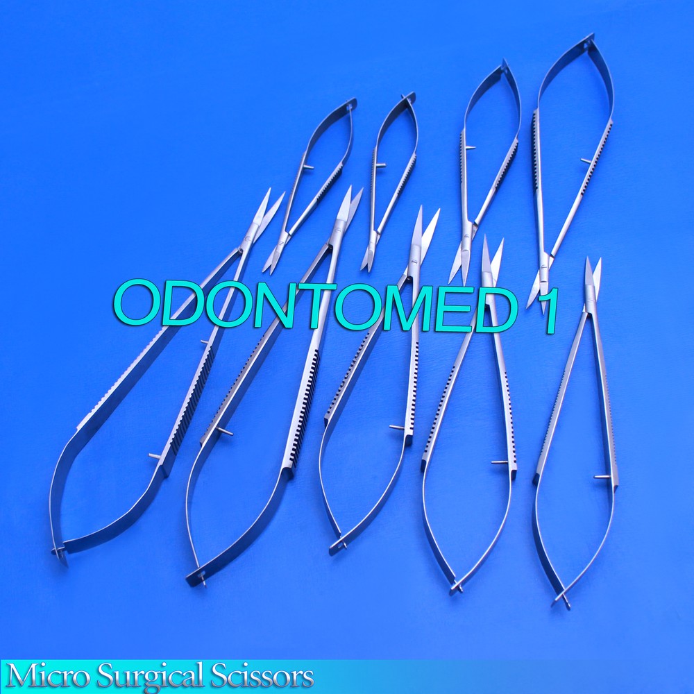 10 Micro Surgical Scissors Ophthalmic & Lab Instruments