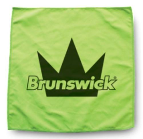 Brunswick Bowling Micro Suede Microfiber Towel Lime Green