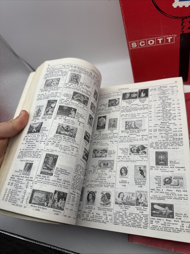 Scott 1980 Standard Postage Stamp Catalogue Vol 1-4 Complete Set