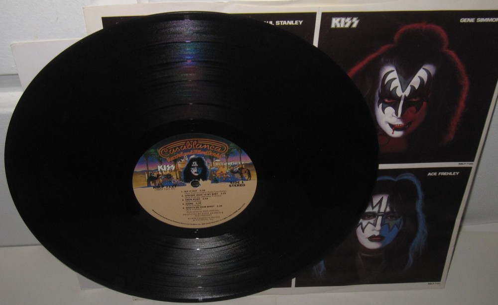 ACE FREHLEY KISS ALBUM SOLO 1978 CASABLANCA RECORDS VINYL AUCOIN ROCK STEADY