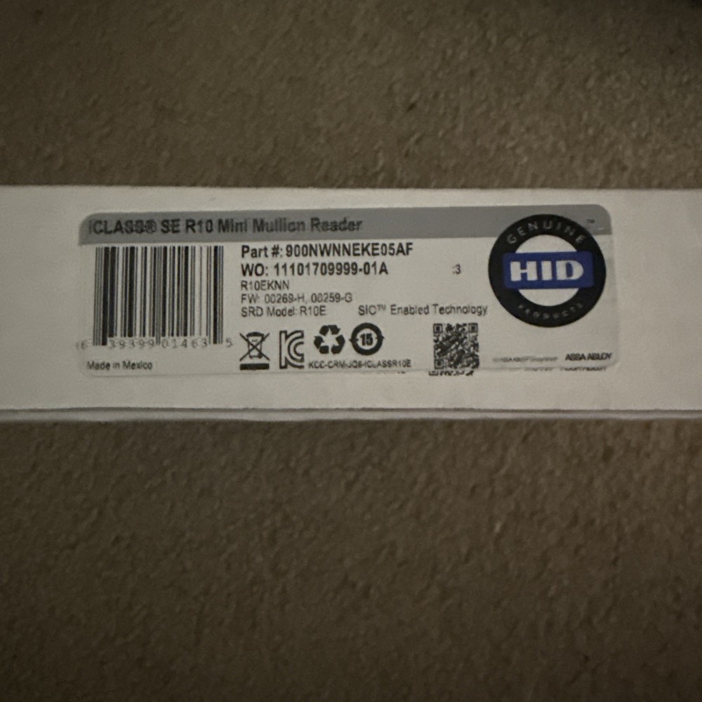 HID iClass SE R10 Mini Mulliom Reader