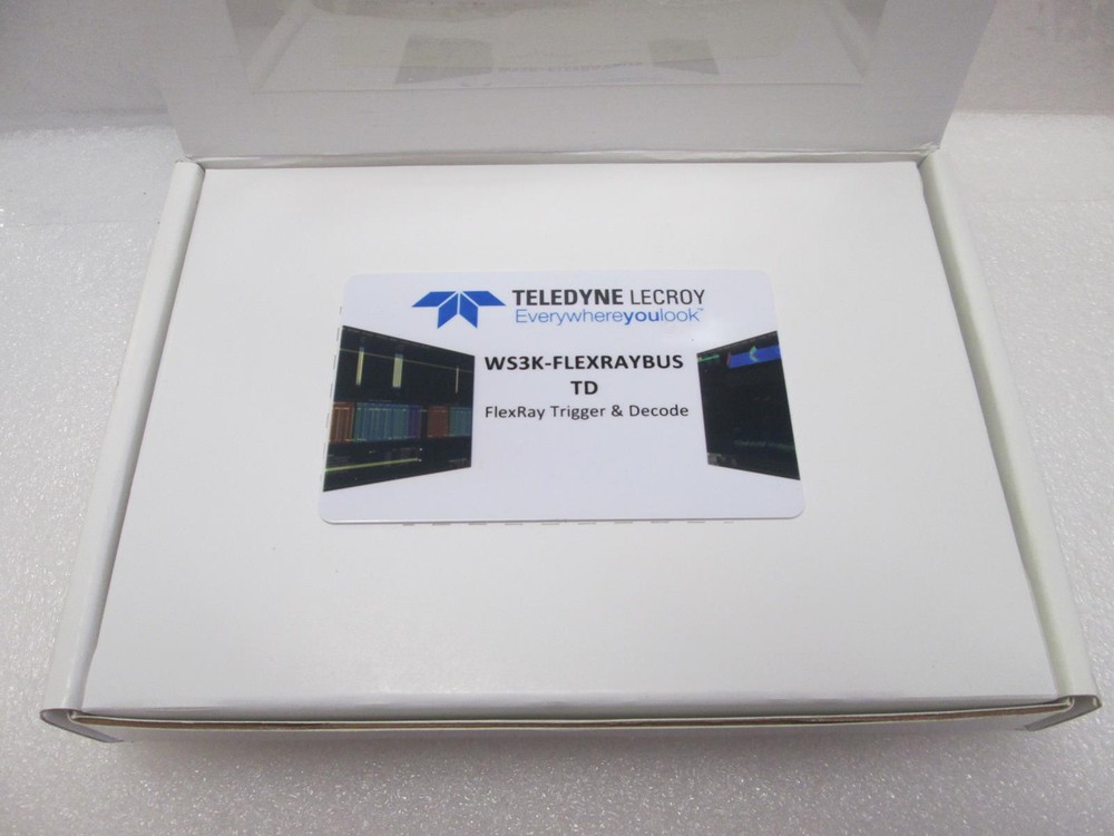TELEDYNE LECROY WS3K-FLEXRAYBUS TD FLEX RAY TRIGGER & DECODE NEW