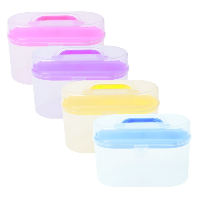 Sewing Tool Storage Box Needle Thread Scissor Container